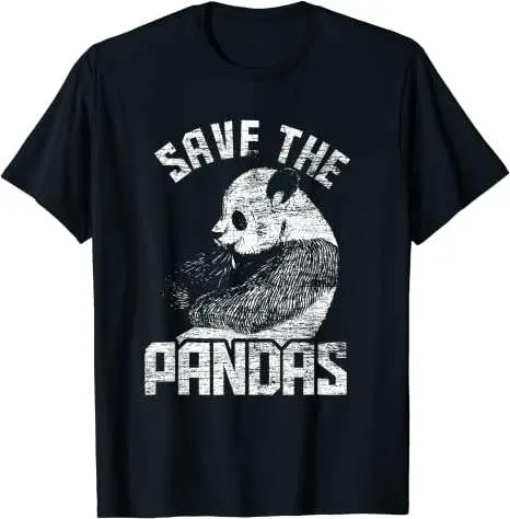 save the pandas t-shirt
