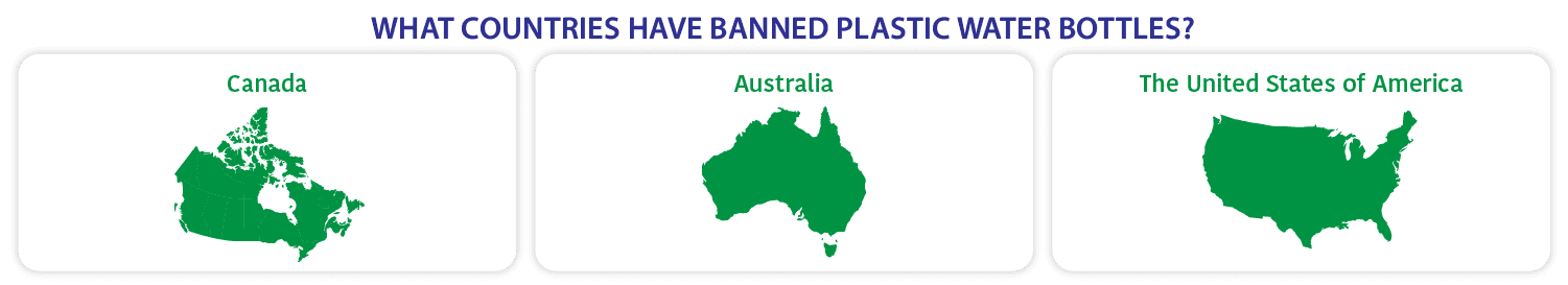 countries that ban plastic water bottles